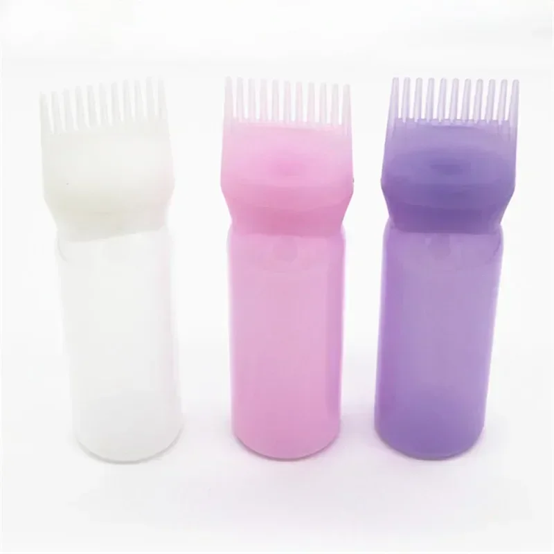 3 Colors 60OZ Portable Scalp Applicator Liquid Comb Hair Roots Massage Medicine Comb Hair for Hair Growth Serum Oil Nourish