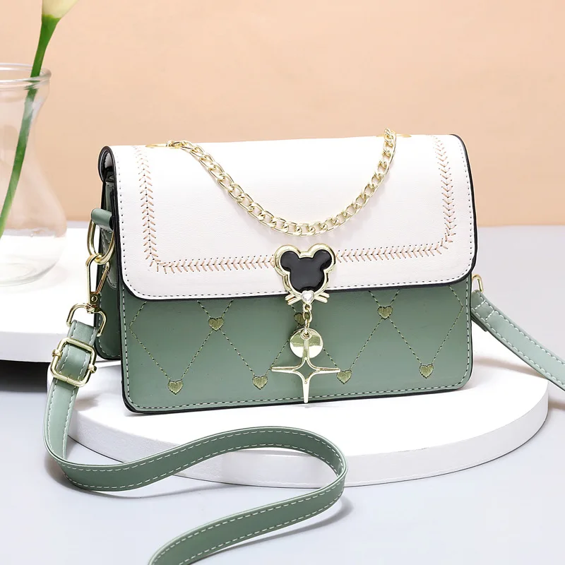 

2025 New Fashionable Single Shoulder Diagonal Cross Bag with High Grade Feeling for Women, Handheld Small Square Bag for Women