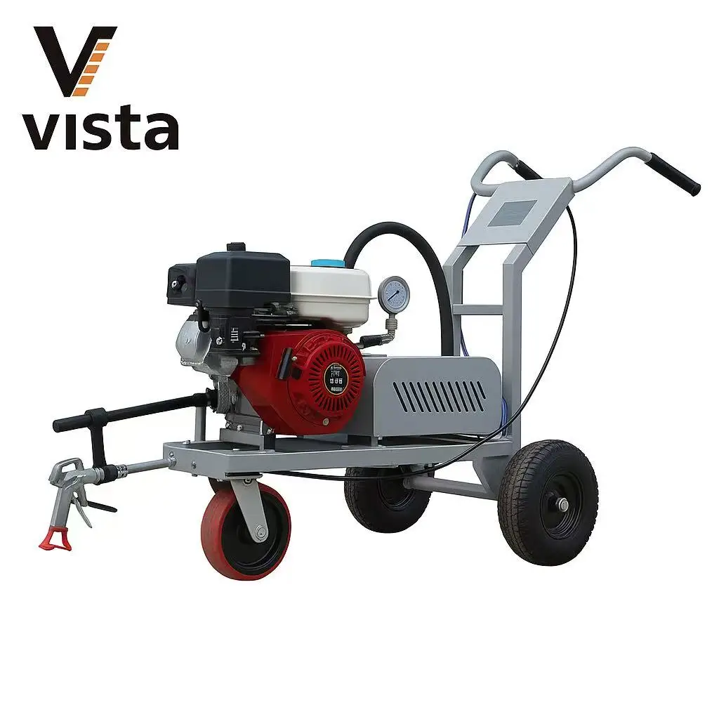 Hand-pushed Cold Spray Marking Machine Spraying Marking Street Line Coating Machine