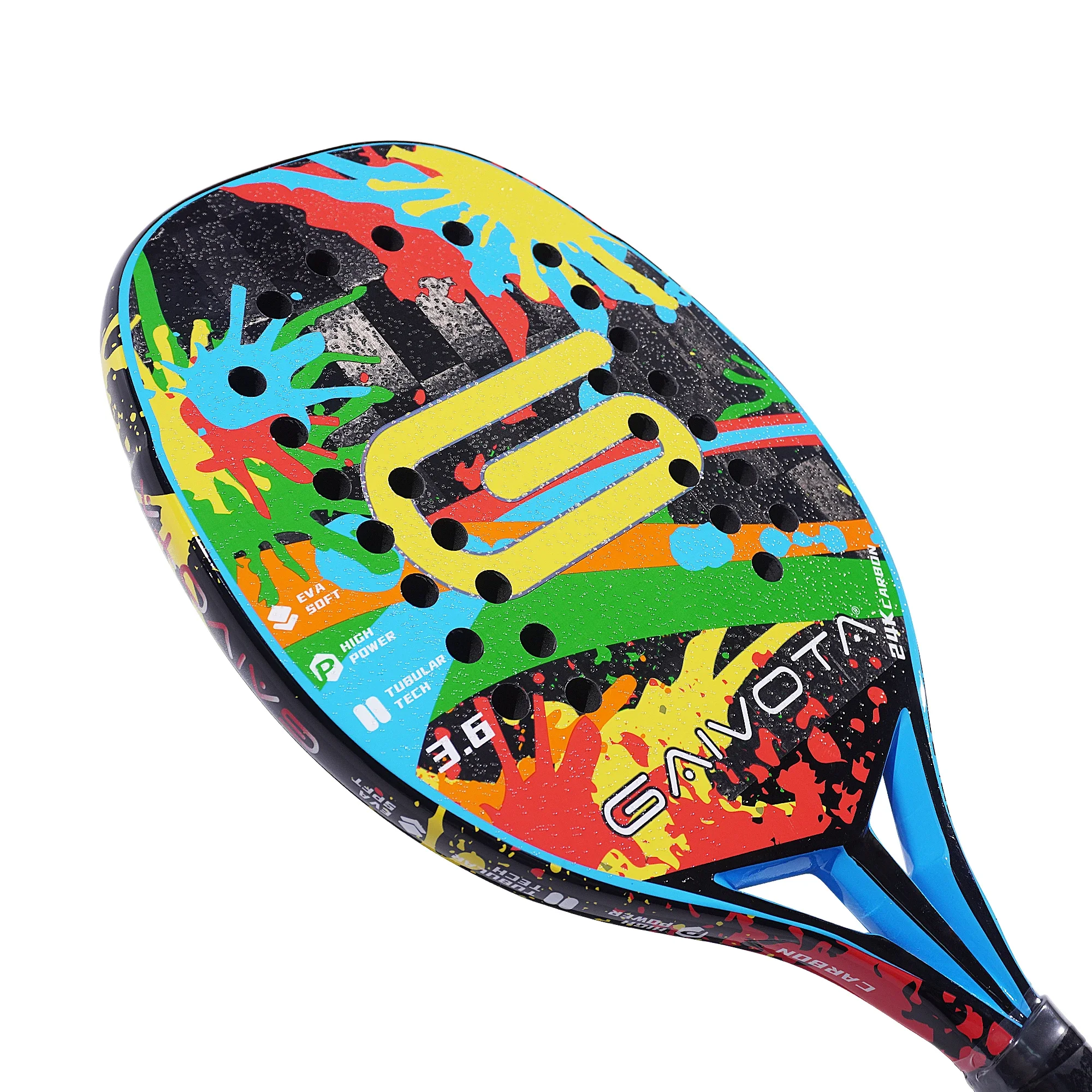 GAIVOTA3.6 2024 Beach tennis racket carbon 24K Gradient +bag