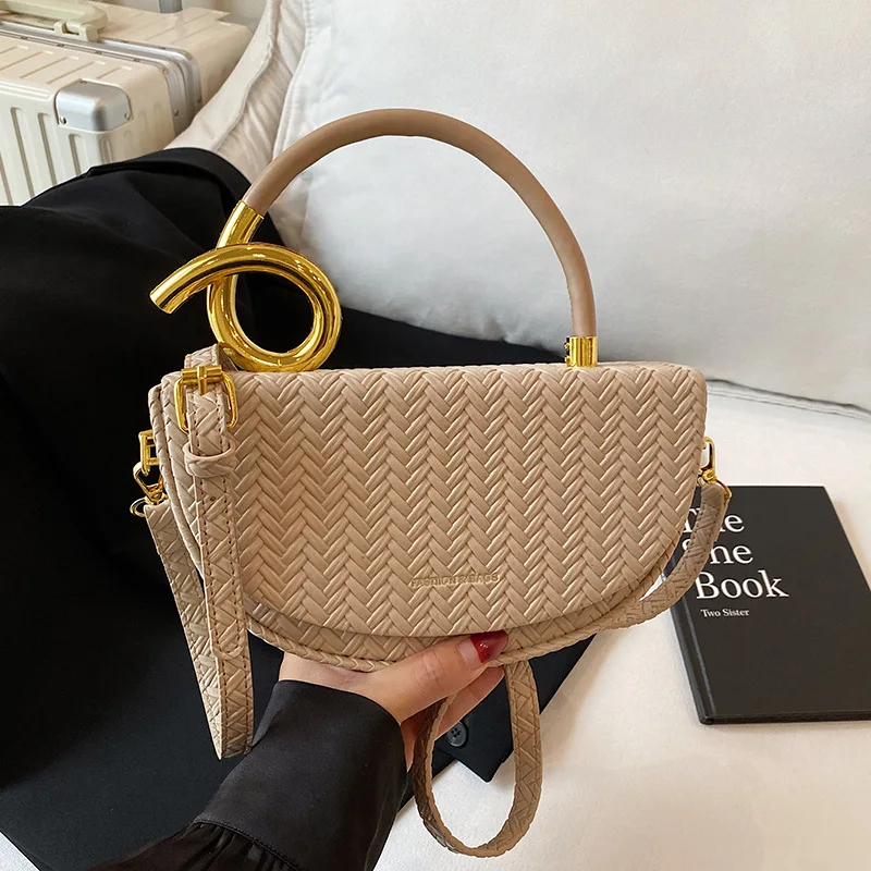 

2025 Fashion Shoulder Bag, Luxe Crossbody Purse for Women, Niche Sling Bag, Premium Day-to-Night Tote, Chic Top Handle Bag​