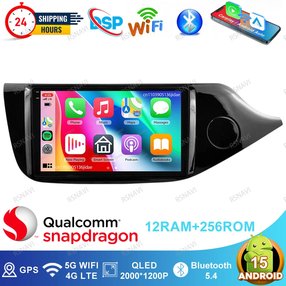 Android 15 Car Radio For Kia CEED 2 JD 2012 - 2018 Dash Cam Vehicle Supplies Motorcycle Stickers High Pressure Washer Passat B7