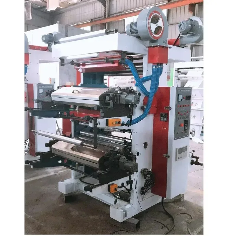 YG Customized New Automatic 2-Color Flexographic Printing Machine For Polypropylene Plastic Bags Condition New Label Printer