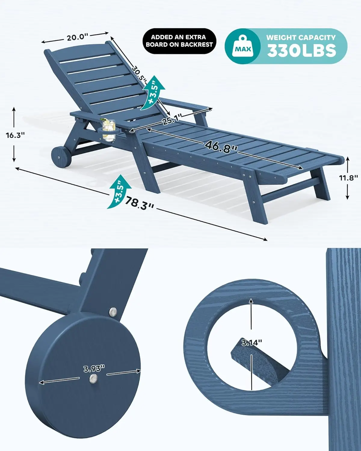 Thumbnail 3 - #3 Discounted Adjustable Sun Loungers Worth Buying