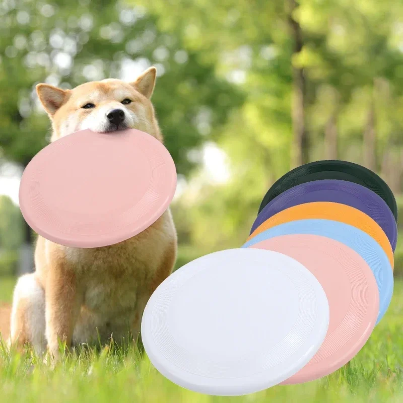 1pcs Funny Flying Saucer Dog Toy Dog Game Flying Discs Resistant Chew Puppy Training Outdoor Interactive Toy Pet Supplies