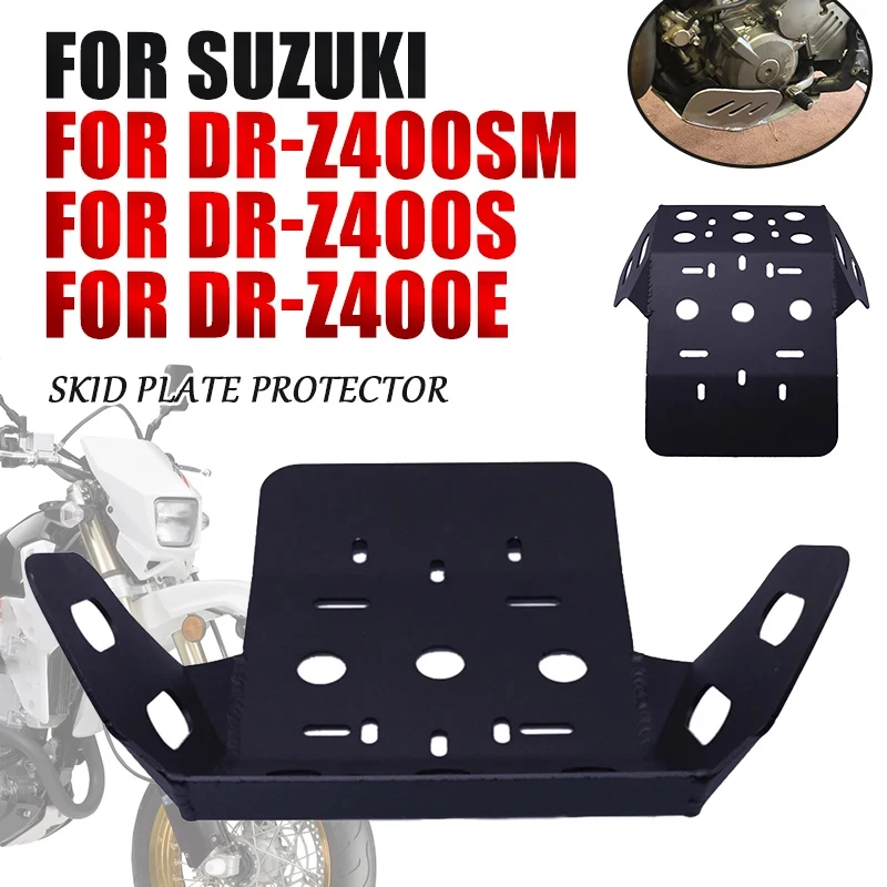 

For Suzuki DR-Z400SM DR-Z400S DR-Z400E DR-Z 400SM DRZ 400S DRZ 400M Motorcycle Engine Belly Pan Skid Plate Guard Cover Protector