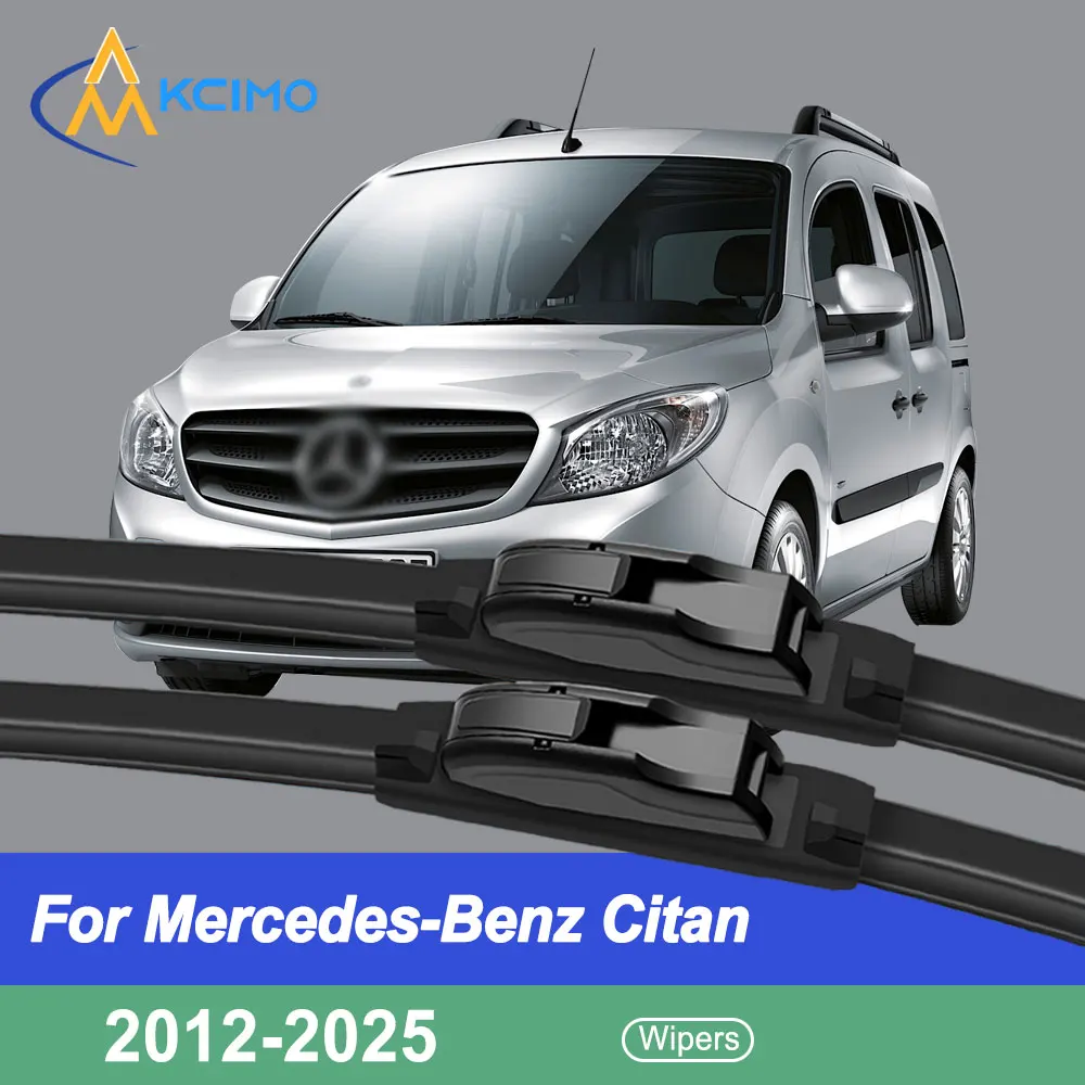

2-Pack OEM Wiper Blades for Mercedes-Benz Citan 2012-2025 Silent Windshield Wipers Universal Fit All-Weathe Car Accessories