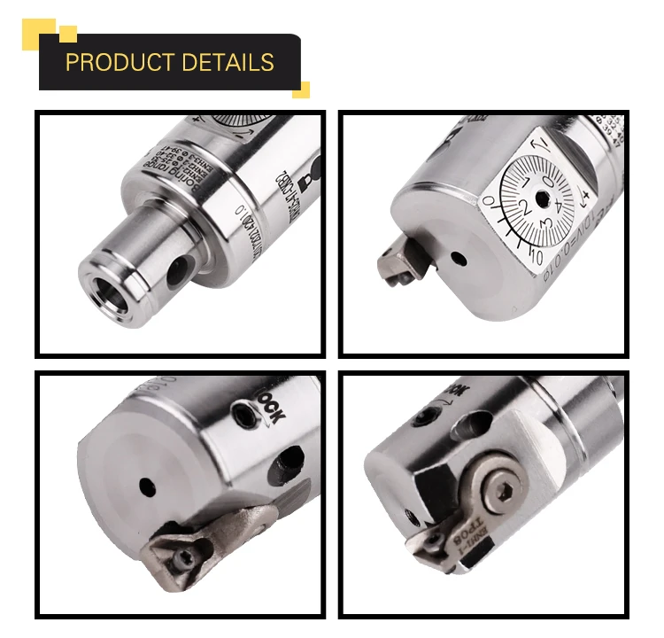 رؤوس مملة ذات لمسة نهائية صغيرة CBA/CBH CBA20 CBA25 CBA32 CBA40 رؤوس مملة