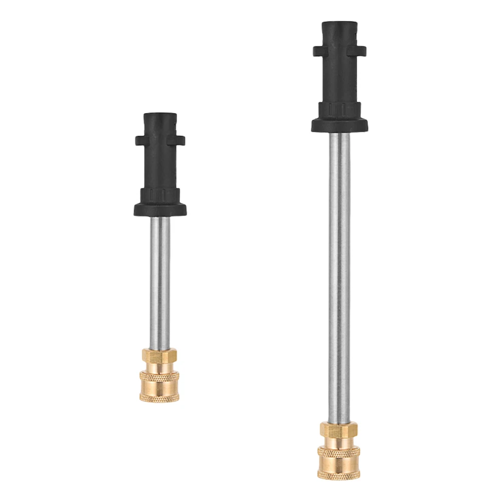 17/41 سنتيمتر تمديد عصا ل مسدس غسيل الضغط العالي 1/4 موصل سريع سيارة غسالة الضغط بندقية رذاذ تمديد انس ل Karcher