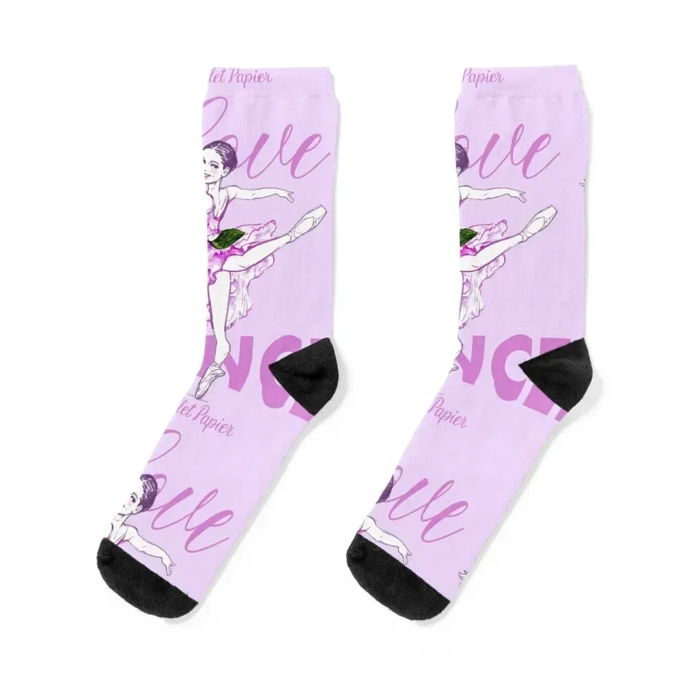 

Love Dance Flower Socks gifts soccer anti-slip designer summer Male Socks Women's