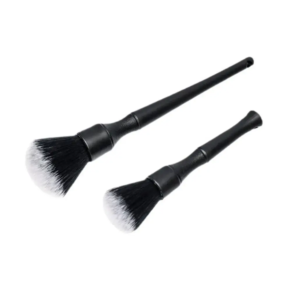 1Pcs New Soft Bristle Car Interior Detailing Brush Long Short Smooth Dash Duster Brush Car Cleaning Tool Auto Motorcycle