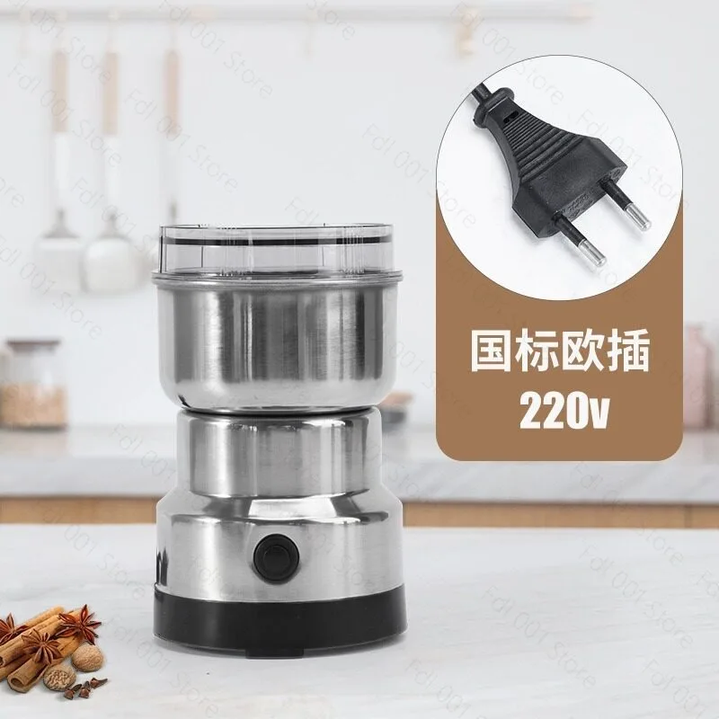 Grain mill Stainless steel grinder Small coffee grinder Corn Household bean