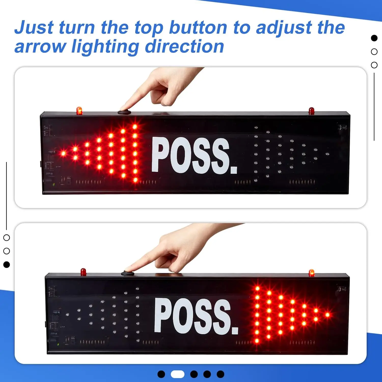 مؤشر BSN Champion لكرة السلة LED ومؤشر التوقيت، سهم التوقف الإلكتروني الرياضي #4