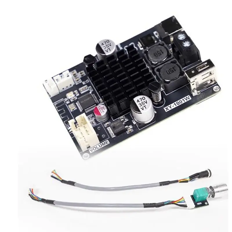 

ABZZ-1001W-DIY Bluetooth-модуль усилителя мощности Mono 100 Вт, аудиомодуль TPA3116, модуль усилителя звука