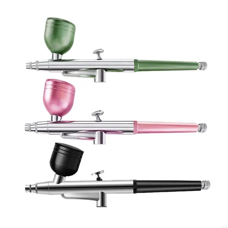 

A2UD Airbrush Model Multi-Purpose Single Action Gravity Feed Spray Guns Set For Spray Auto Graphics Art Crafts Tattooing Cak