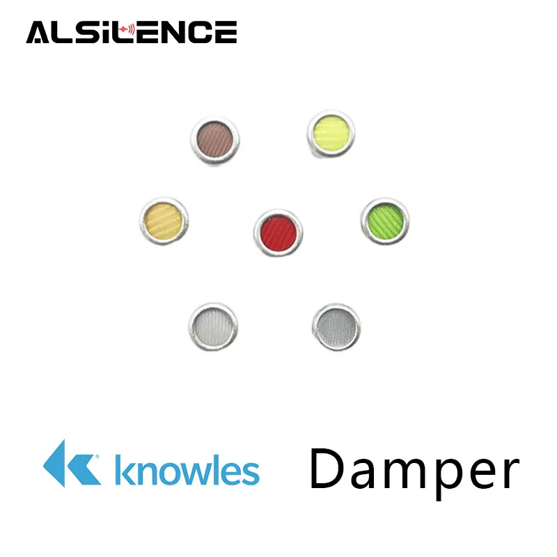 1 Stück Knowles Dämpfer Balanced Armature Dämpfung Dämpferstopfen Filter Knowles Akustische Dämpfer für Se215 se315 se425 se535 Se846 TF