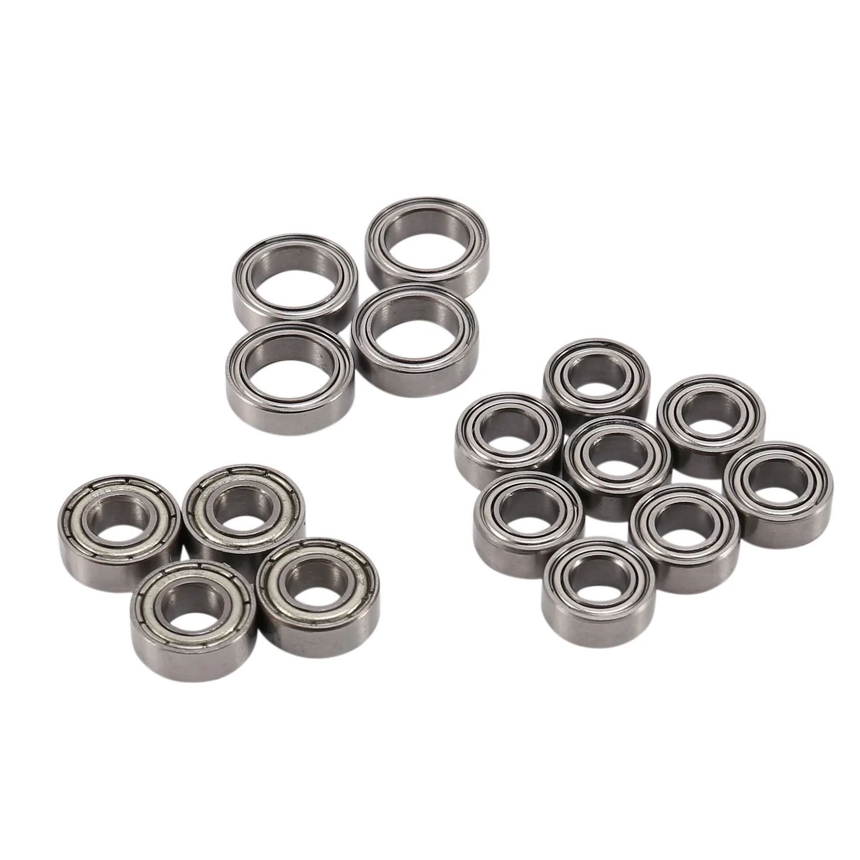 Ball Bearing Kit para Tamiya RC Car, Peças Acessórios Upgrade, TT02, TT-02, TT02D, TT-02D, 1/10, 16pcs