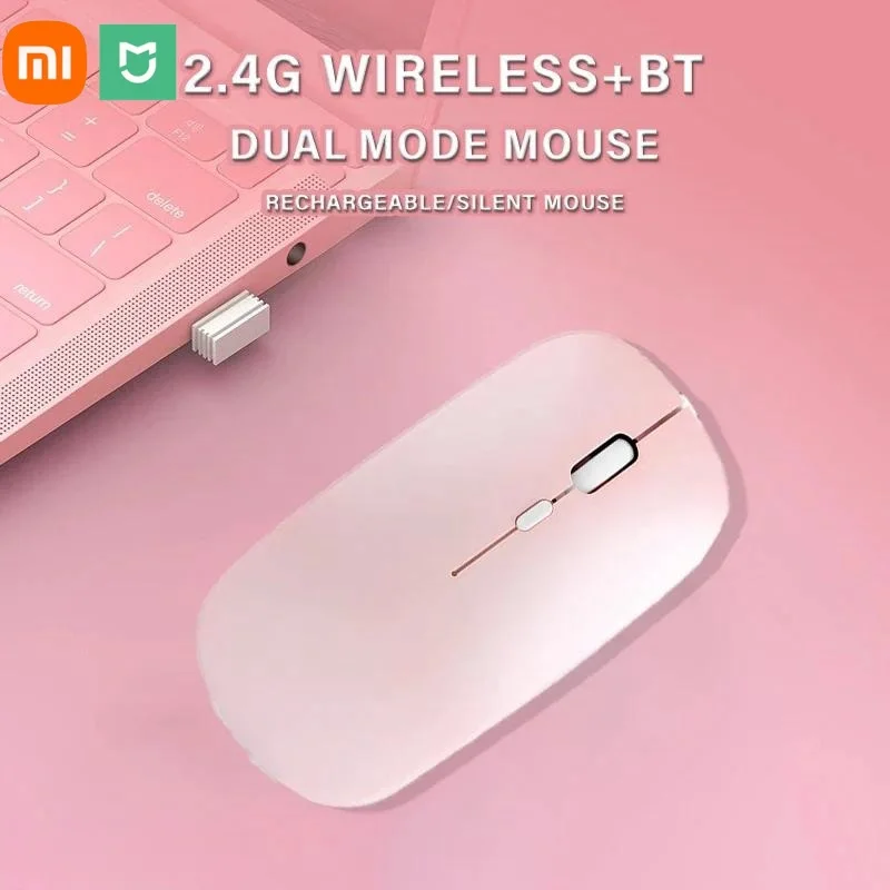 Xiaomi Mijia-ratón inalámbrico con Bluetooth, Mouse ergonómico adecuado para ordenador portátil, Notebook, Android o tabletas Windows