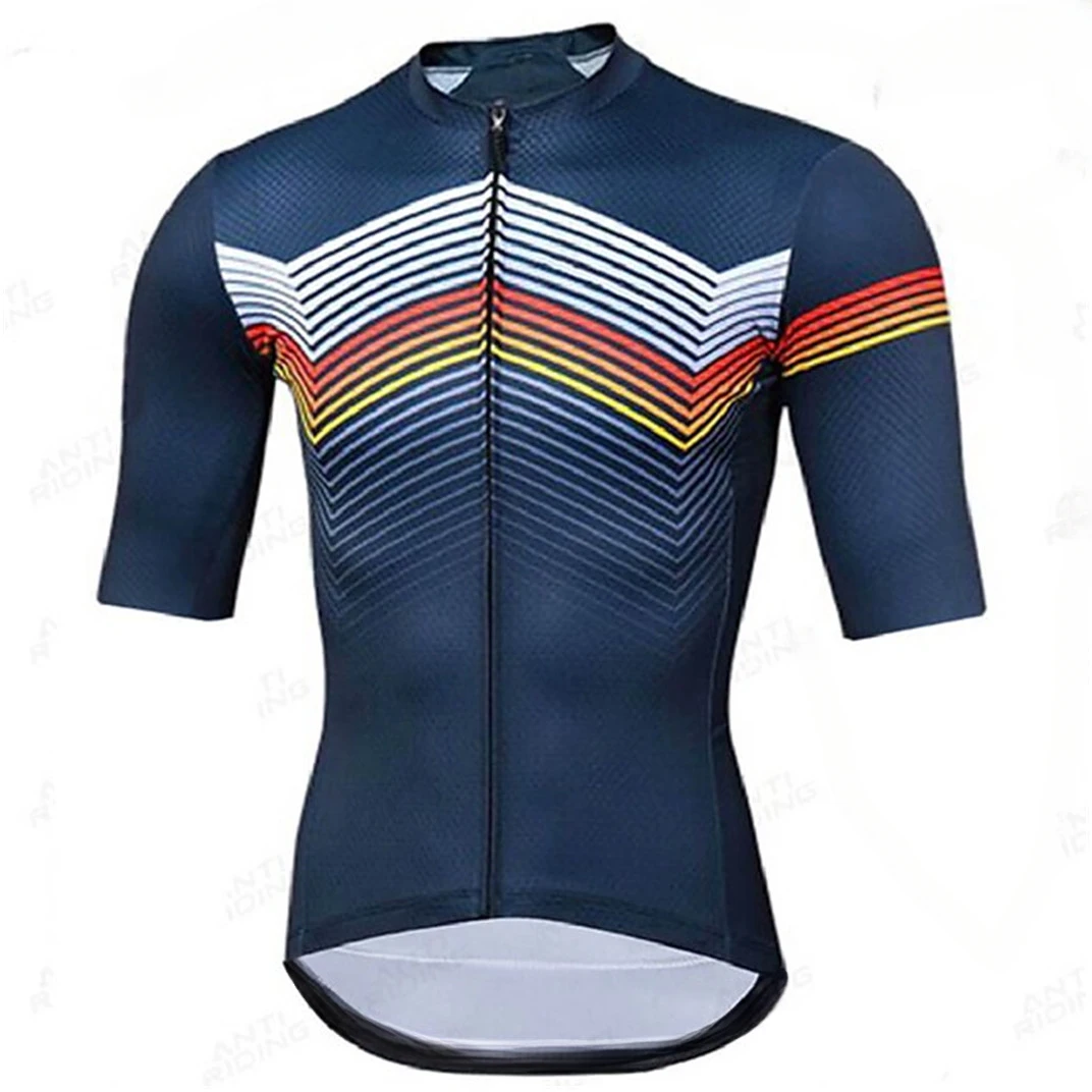 Cycling High Quality Men Short Sleeve Summer 2023 Wholesale Jersey Sublimation Sportswear Mountain  Breathable Hot