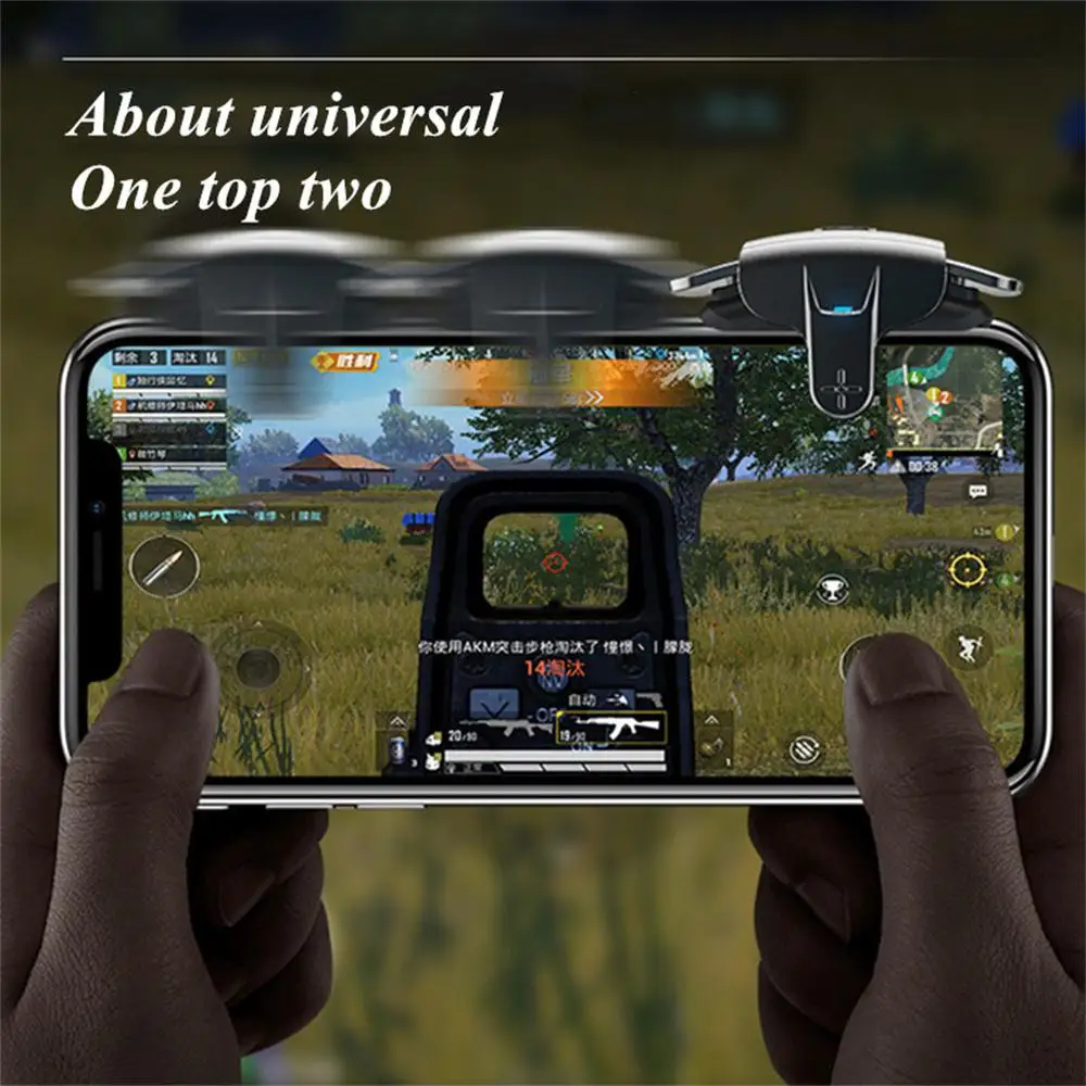 1 ~ 5 قطعة رسم الخرائط توربو النار الهدف زر غمبد المادية الحساسة تبادل لاطلاق النار المشغلات لعبة وحدة التحكم لعبة وحدة التحكم المحمول PUBG AK05