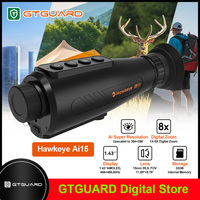 GTGUARD Ai15 Thermal Imaging Monocular 384X288 0.9/15mm Lens Thermal Scope, Night Vision Goggles Outdoor Hunting Target Tracking