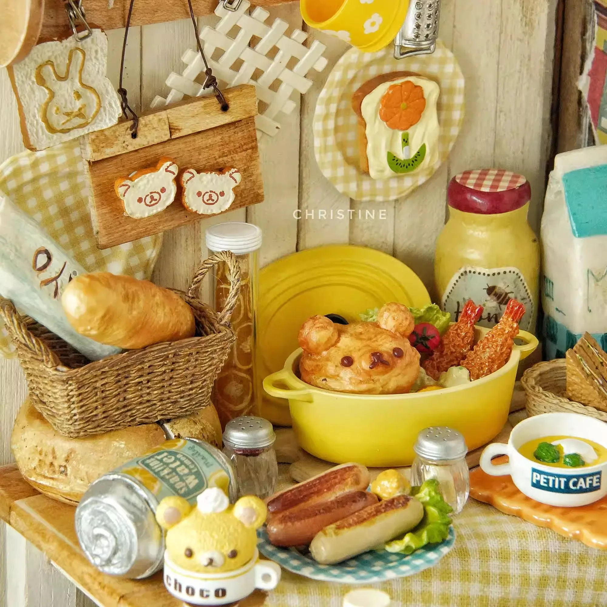 1:6 Mini modèle maison de poupée meubles accessoires cuisine couverts Pot plateau plaque Miniatures Bjd Ob11 Gsc Blyth soldat Lol accessoires