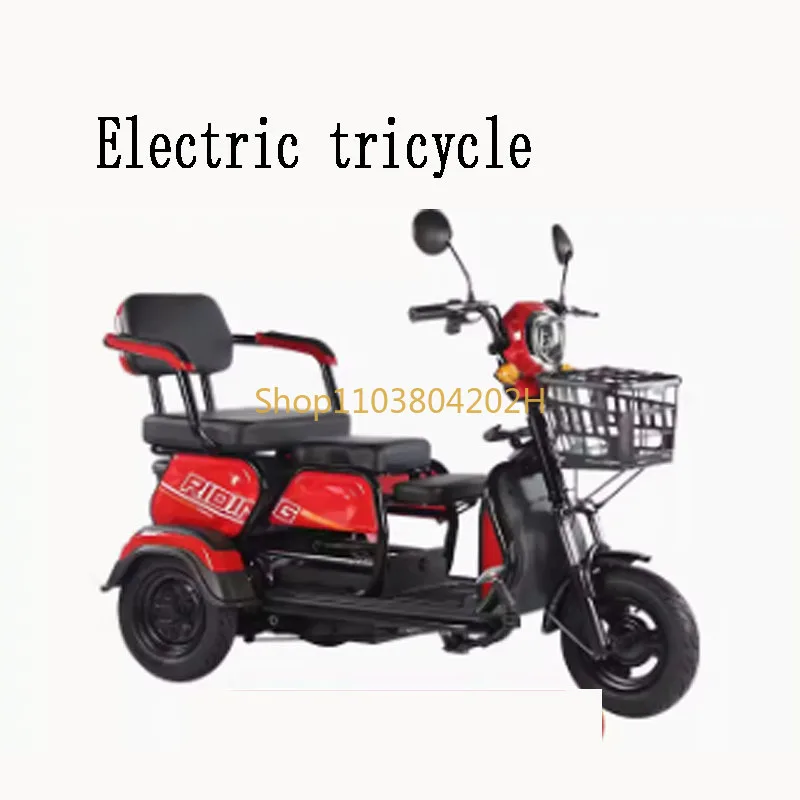 

Electric Tricycle for Children, Small Household Women's Pick-Up And Drop Off, Transportation Vehicle, Elderly Leisure Assistance