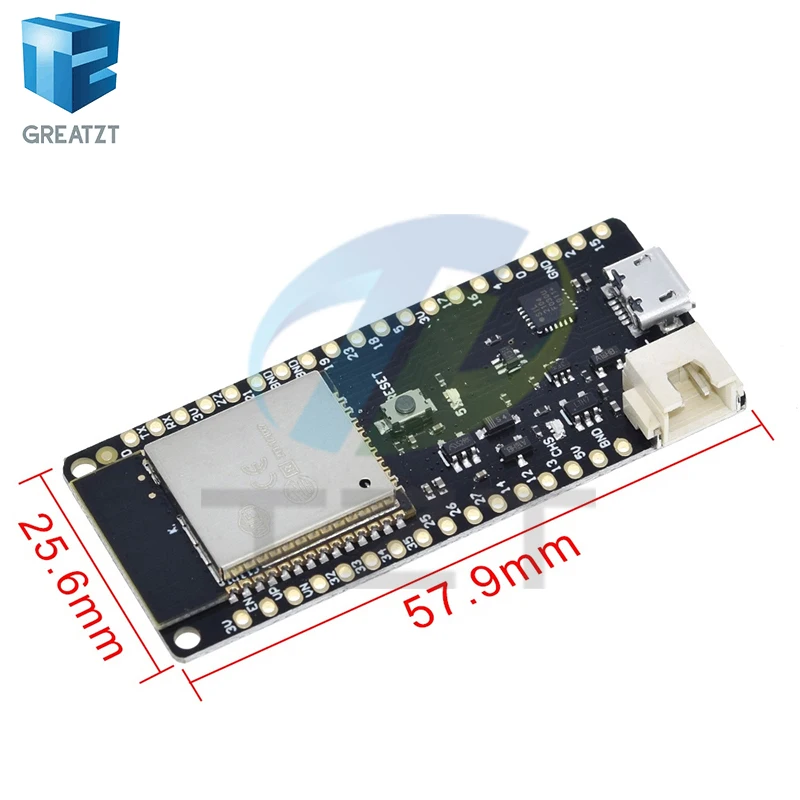 GREATZT 4 MB Flash For WeMos D1 ESP32 ESP-32 ESP-32S ESP32S Wifi Bluetooth Wireless Module Based ESP-32 Dual Core Mode CP