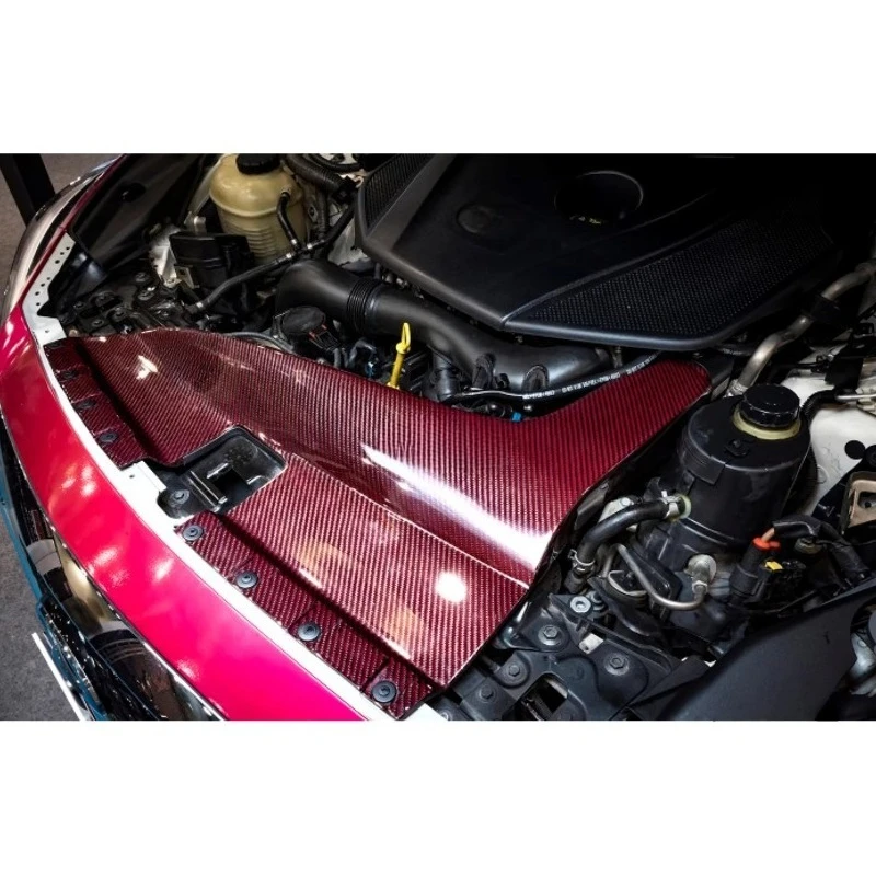 

Q50 2.0T Racing Edition Красная и черная система впускной трубы из сухого углерода повышает скорость вождения