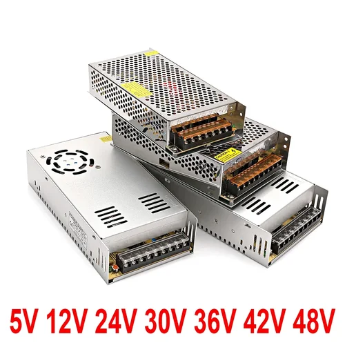Imagen 2 del producto Adaptador de fuente de alimentación de tiras LED AC-DC 100-240V a 5V 12V 24V 36V 1A 2A 3A 5A 10A 20A 30A fuente de alimentación conmutada de transformador