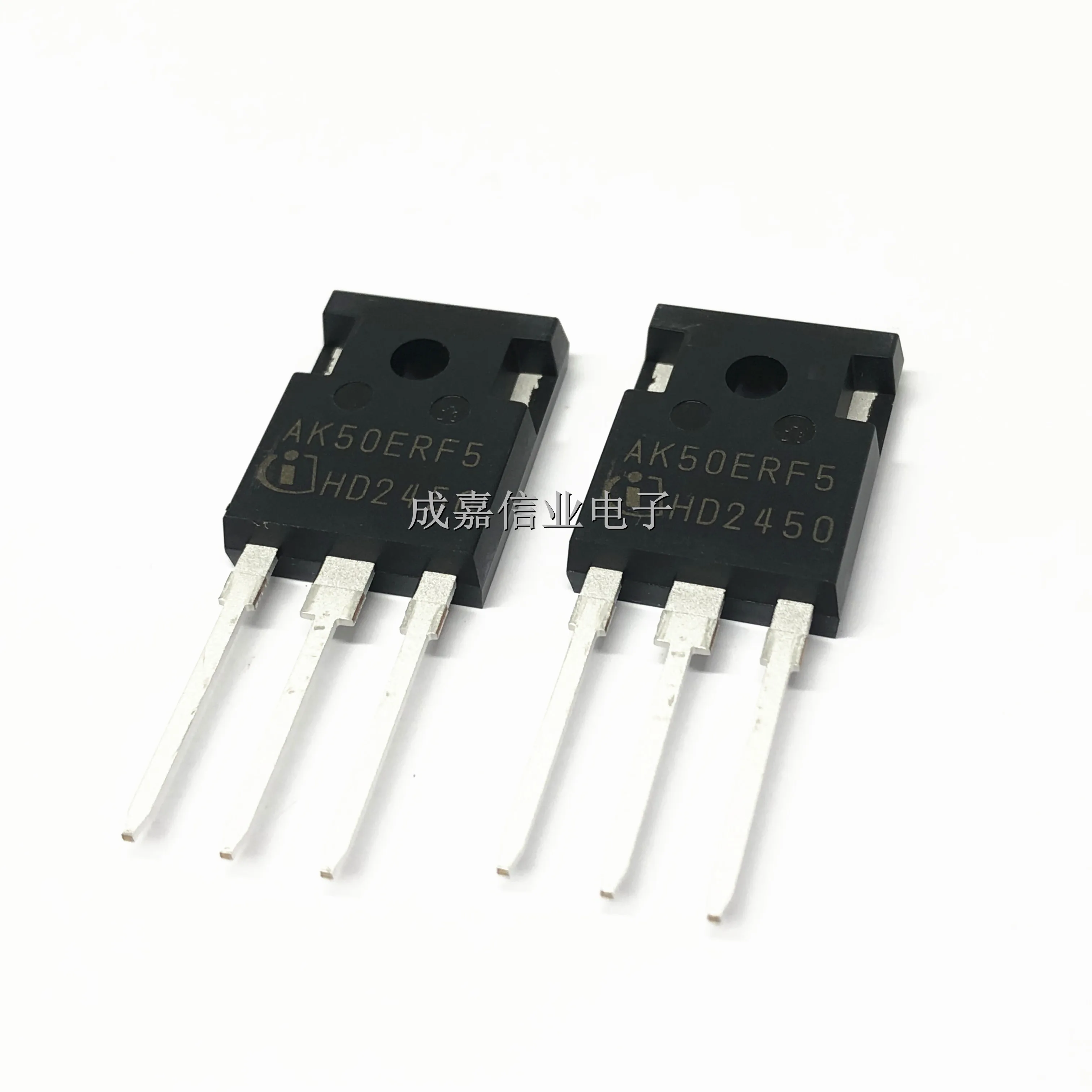 10pcs/Lot AIKW50N65RF5XKSA1 TO-247-3 MARKING;AK50ERF5 IGBTs SIC_DISCRETE 80A 650V 250W Operating Temperature:- 40 C-+ 175 C