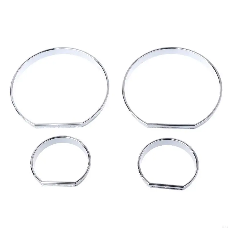 462A Chrome Gauge Dial Rings Bezel Trim Speedometer AC M-Tech For E46 for M