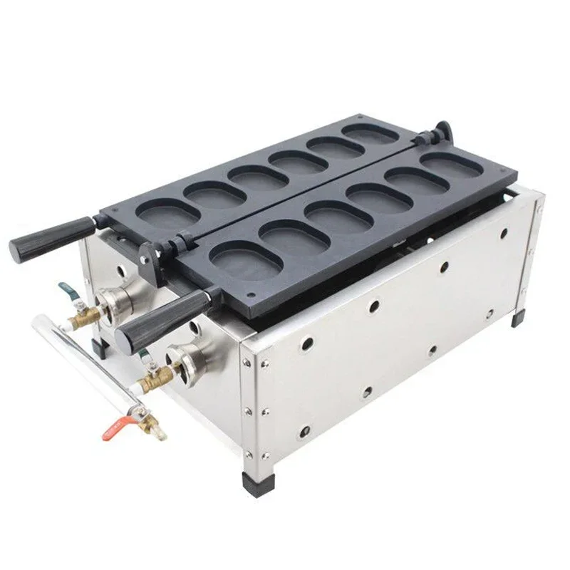 

LPG type Egg Pancake Maker Puff Waffle Maker Korea Gyeran Bbang Waffle Cake Iron Baker Plate Fried egg machine