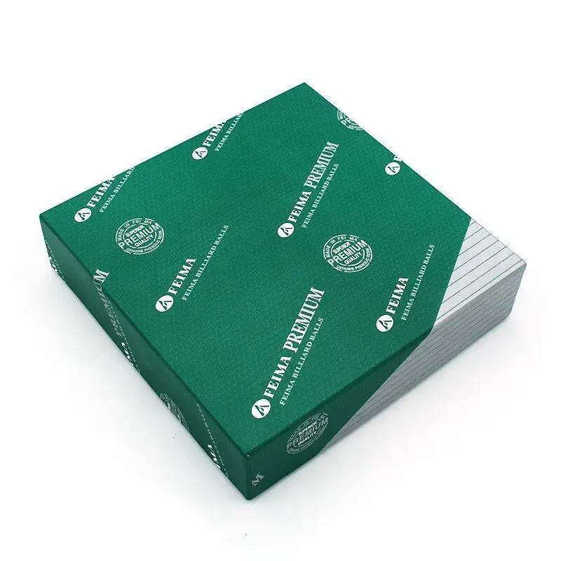 

FEIMA Green Box 3A Профессиональное качество 57,2 мм Phenolic Billiard Pool Ball Set Box из 16 шт.