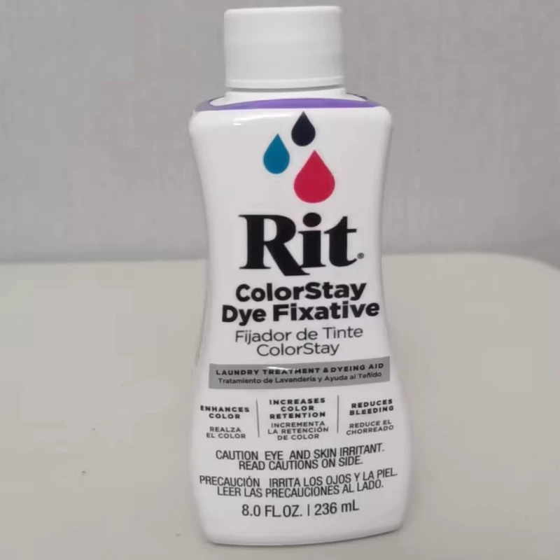 236ML General Clothing Footwear Whitening Synthetic Fiber Polyester Acrylic Acetate Nylon Multi-color Liquid Dye Fixing Agent