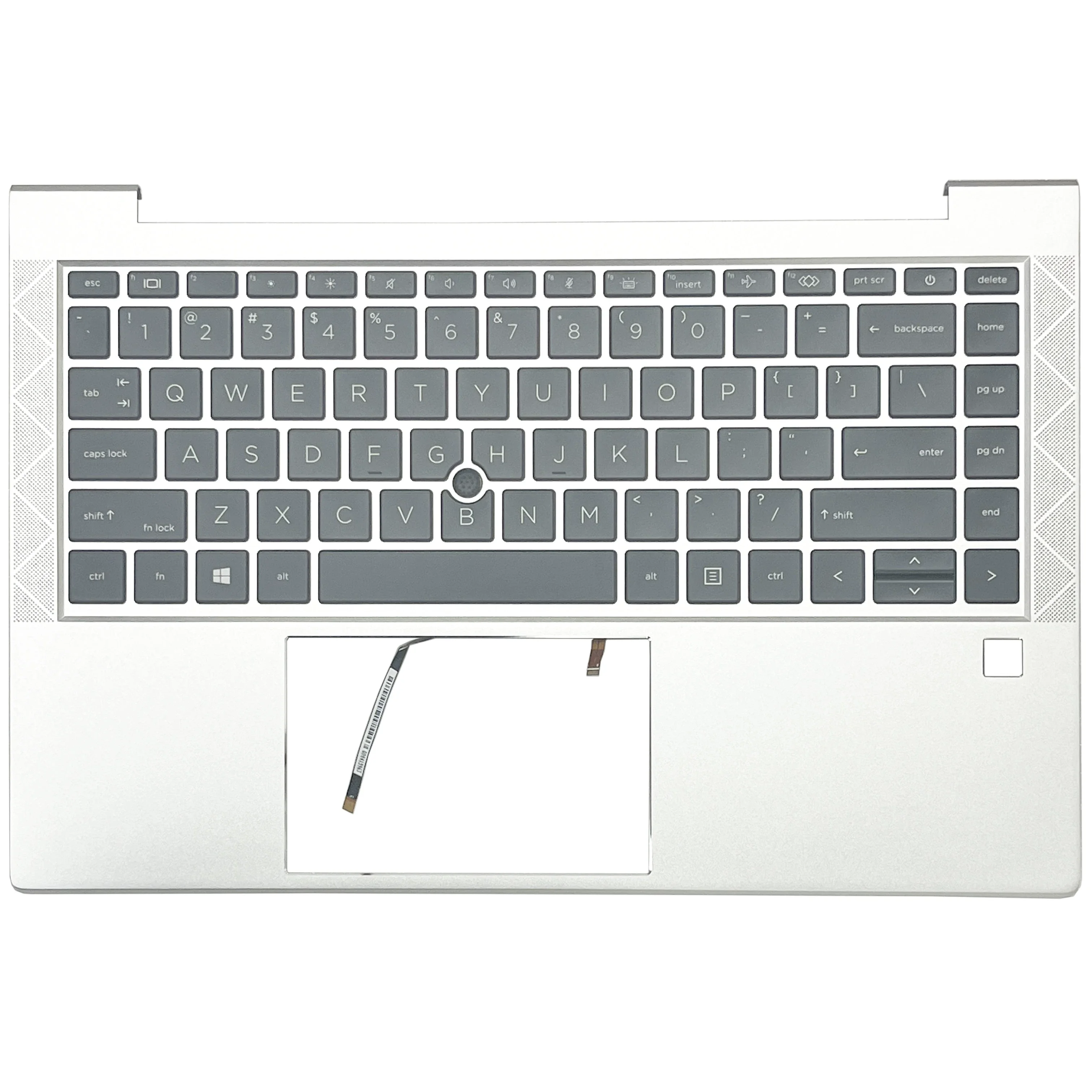 

Palmrest with US Backlight Layout Keyboard For HP ELITEBOOK 845 840 G9 G10 G11 N09059-001 Silver Color
