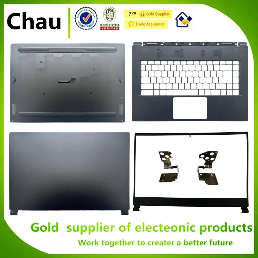 

Chau Stealth 15M MS-1562 1563 Series LCD Back Cover / Front Bezel / Palmrest Upper Case / Bottom Case