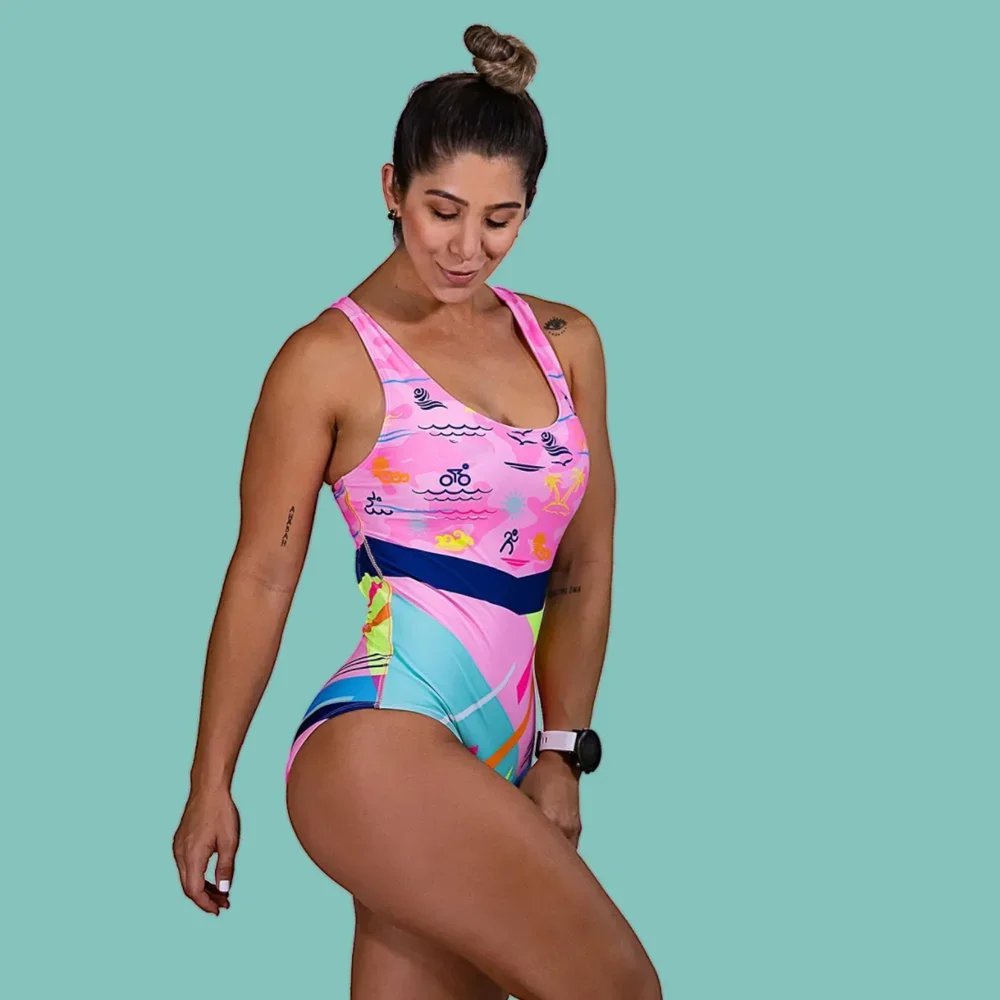 FN SI competitive swimsuit female Sexy Swimsuit Training One-piece Skinsuit Triathlon Fitness Race Beach Swimming Suit 2022 New