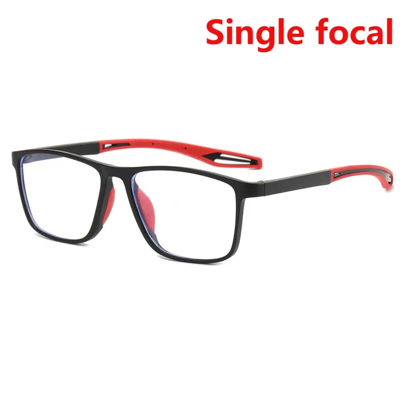 Neue trendige TR90 photochrome multifokale Lesebrille 3-in-1 Outdoor Bifokale Sonnenbrille Sport Anti Blue Near Far Brille