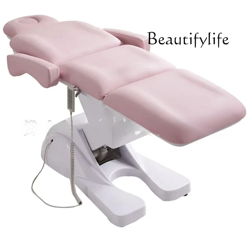 Electric cosmetic, multifunctional lift bed folding tattoo bed dental outpatient examination bed