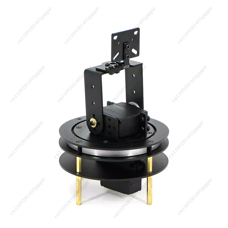 

2D Электрический поворотный механизм с подшипником, сервопривод с высоким крутящим моментом 20 кг (опционально), с возможностью вращения на одну/две степени свободы, DIY-комплект