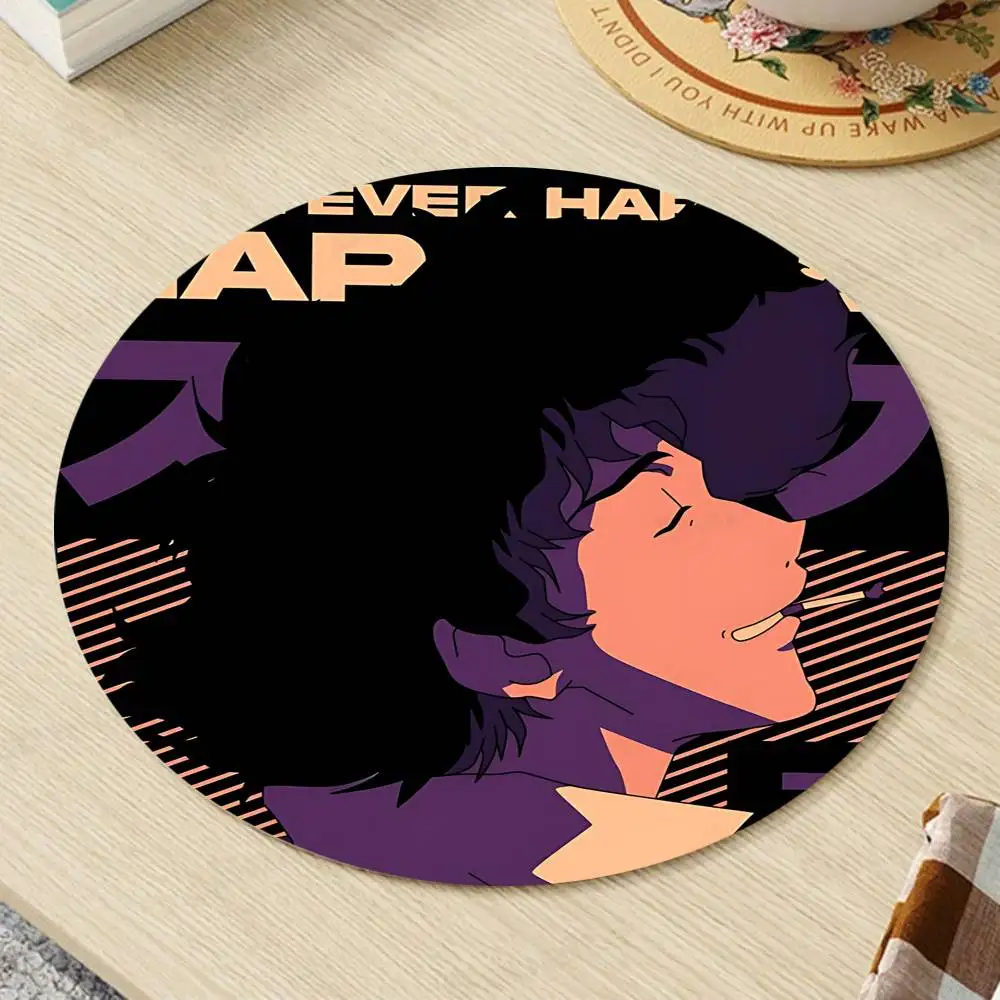 Classic Popular Anime S-Starboy S-Spike S-Spiegel Coaster Wooden Drink Tray Suitable For Restaurants And Coffee Shops Easy To