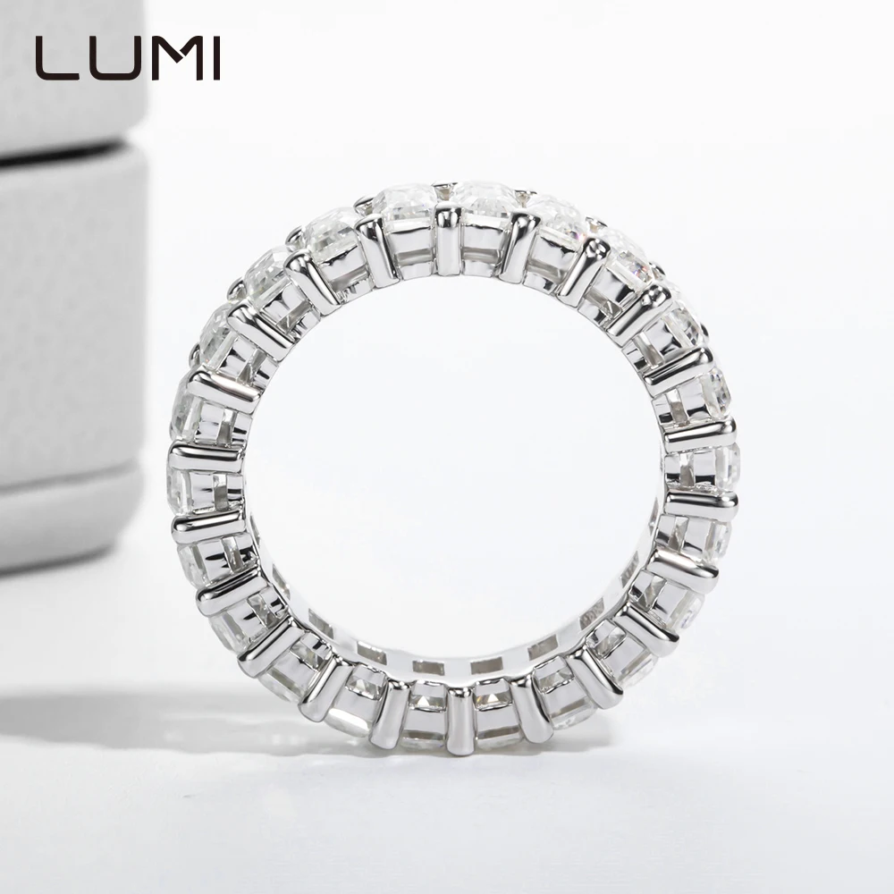 

Большой хит, 22 шт., 0,3 карата, изумрудная огранка, муассанит S925, серебряное кольцо для вечеринки, юбилея, подарка на день рождения, обручальное ювелирное изделие с бриллиантом