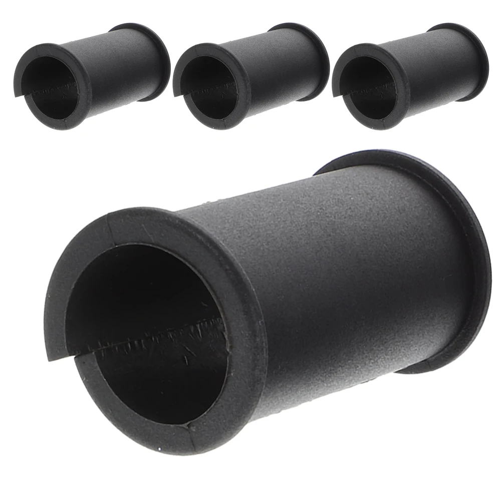 

4 Pcs Microphone Mini Small Handheld Cover Interview Rubber Gasket