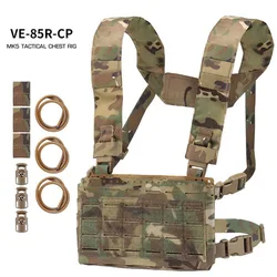 Tactical MK5 Chest Rig Laser Cutting Molle SS MKV Micro Fight Chassis Placard 5.56 Triple Magazine Pouch Vest Plate Carrier