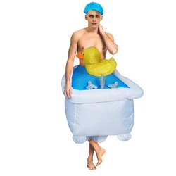 Bathtub inflatable costume role-playing Thanksgiving Christmas adult party holiday stage performance comical costumes