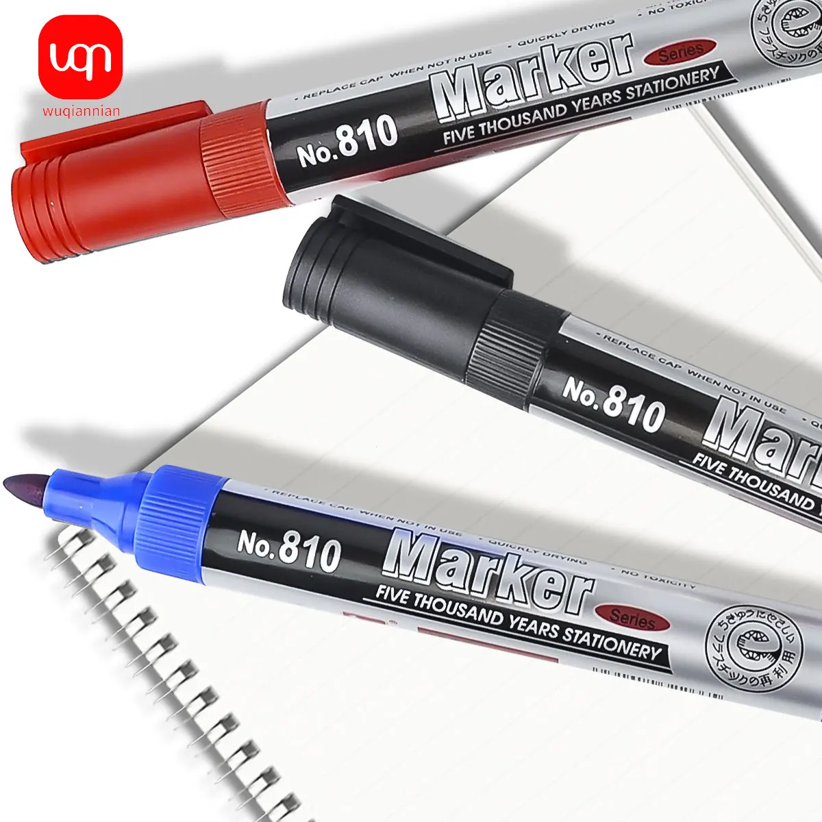 3 Stks/set Uitwisbare Whiteboard Marker Pen Milieuvriendelijke Marker Kantoor School Briefpapier