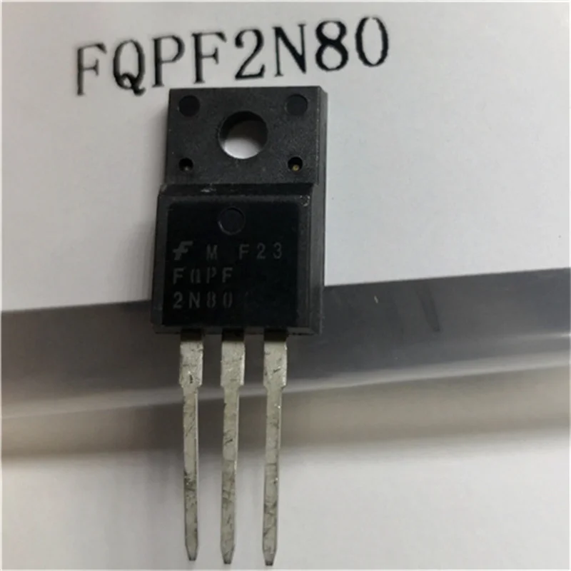 5PCS/LOT FQPF2N80 2N80 TO-220F