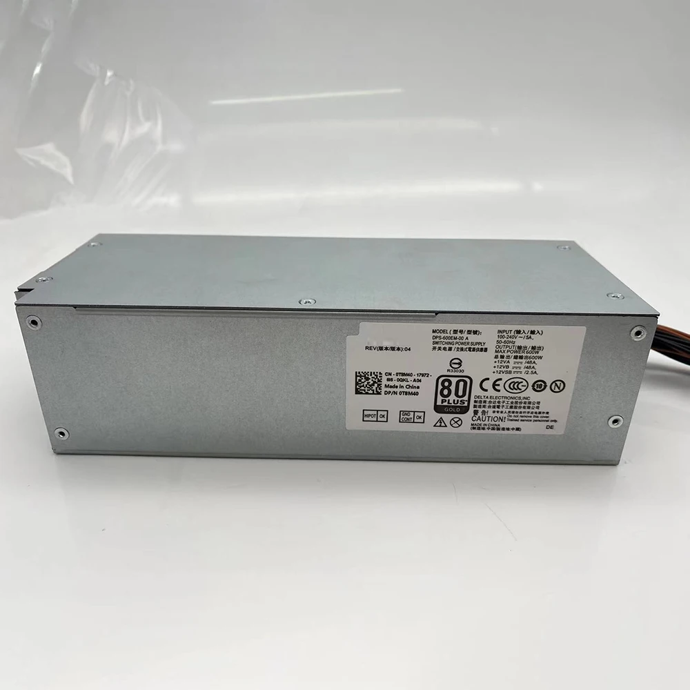 DPS-600EM-00 A 0T8M40 For DELL XPS 8940 Power Supply