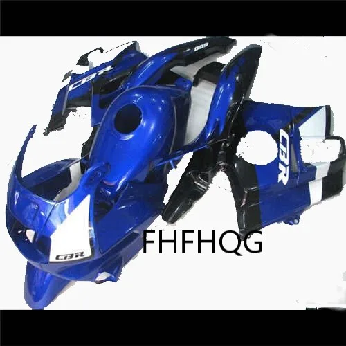 full blue white Full fairing kit for CBR 600 F2 1991 1992 1993 1994 black white green fairings set CBR600 91- 94 aftermarket-Hey